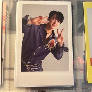 Stray Kids Changbin Official Polaroid included in Maxident Album